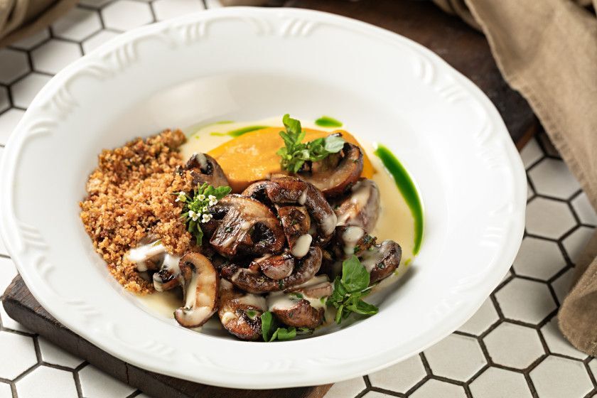 Macaque in the trees