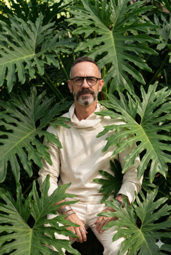 Macaque in the trees