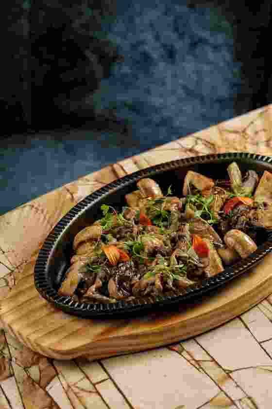 Macaque in the trees