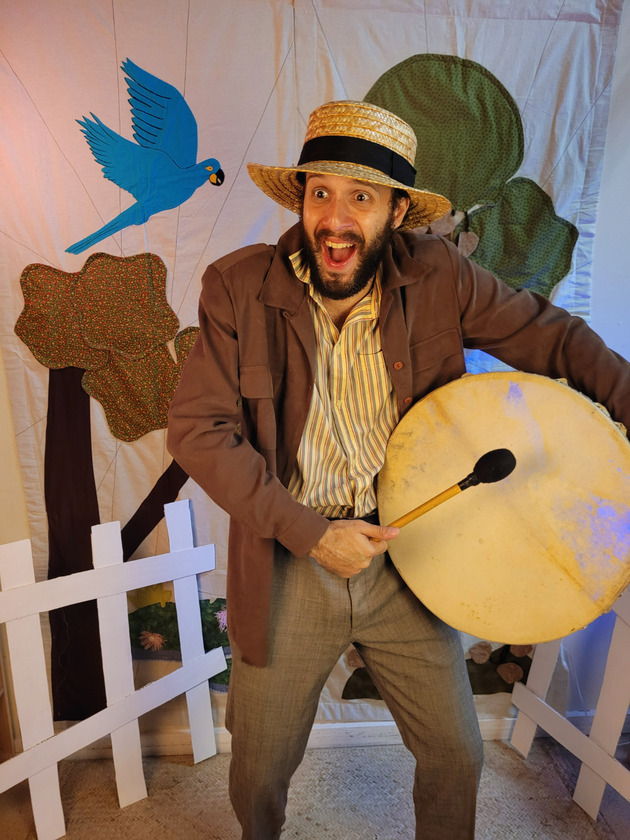 Macaque in the trees