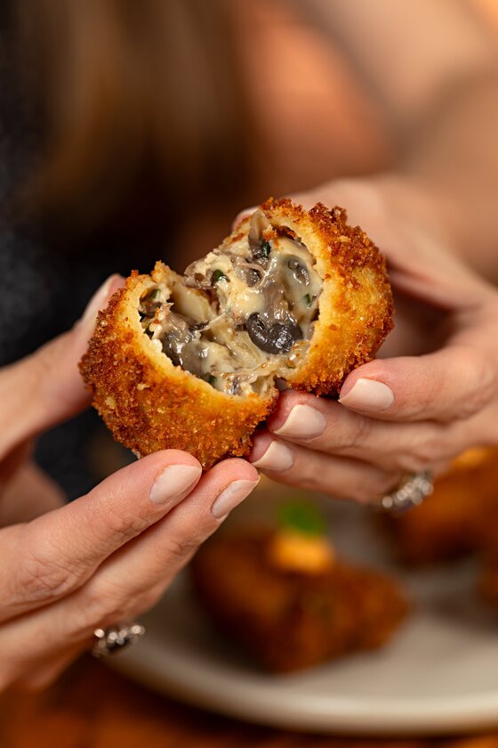 Macaque in the trees