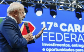 Lula participa de caravana federativa em SP