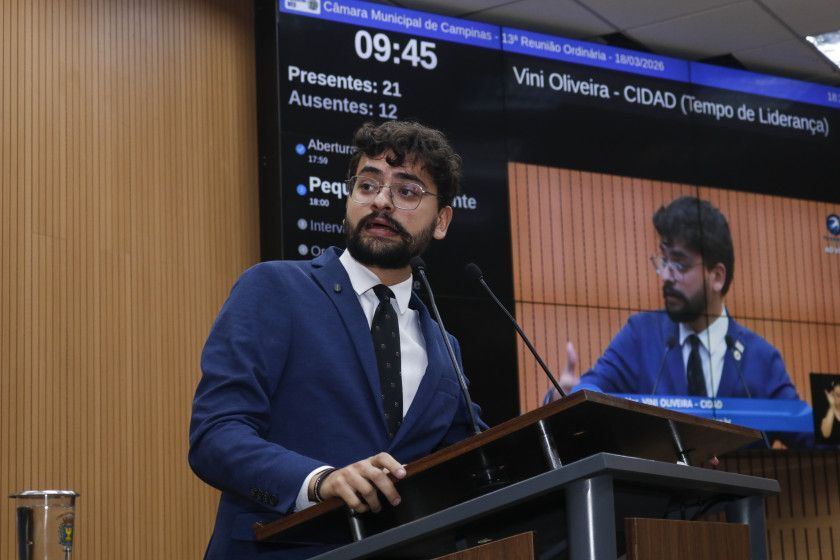 Comiss&atilde;o Processante de Campinas quer notificar vereador Vini na sexta‑feira