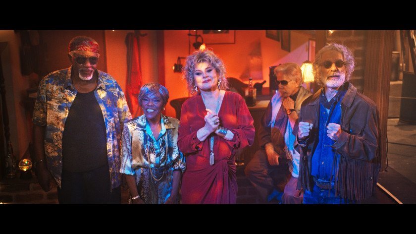 Macaque in the trees