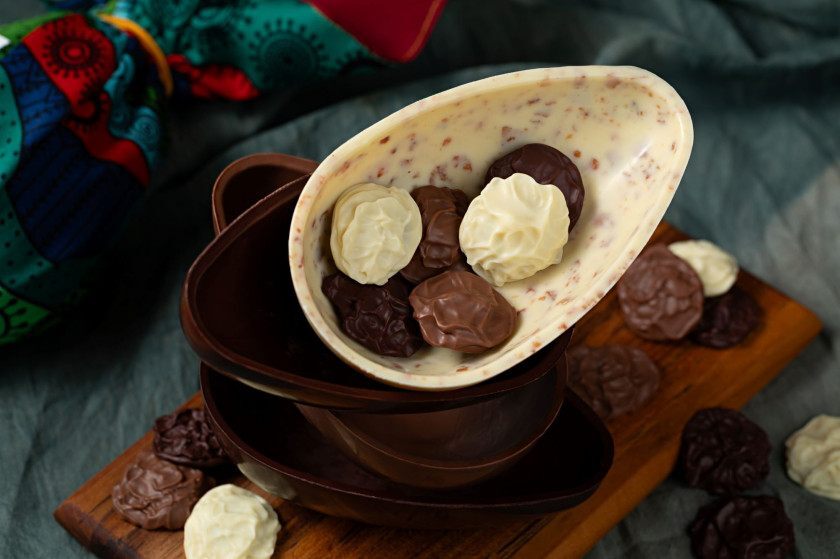 Macaque in the trees