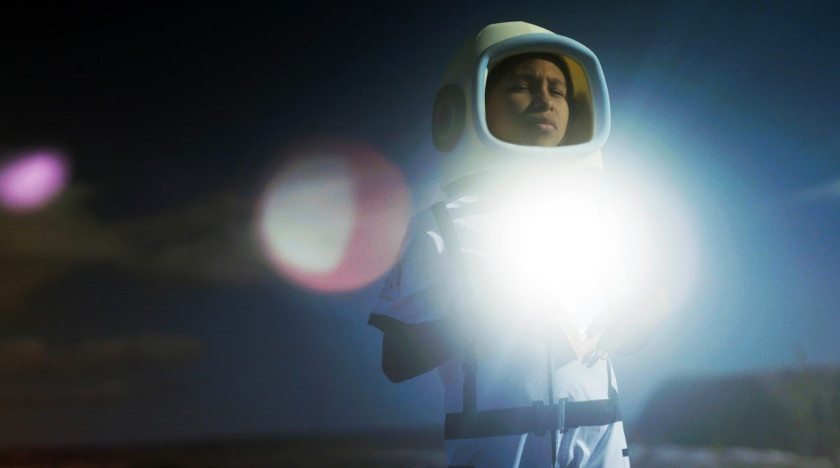 Macaque in the trees