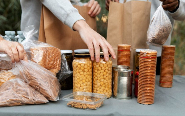 Macaque in the trees