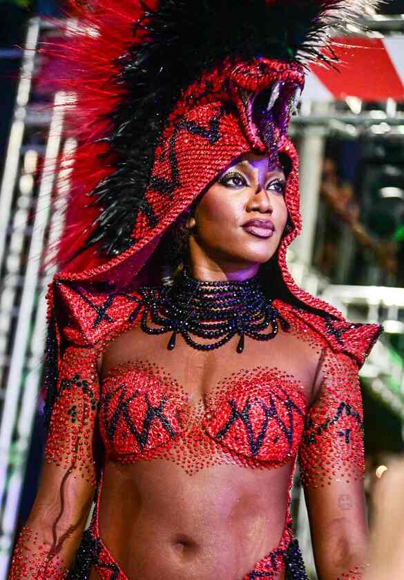 Macaque in the trees