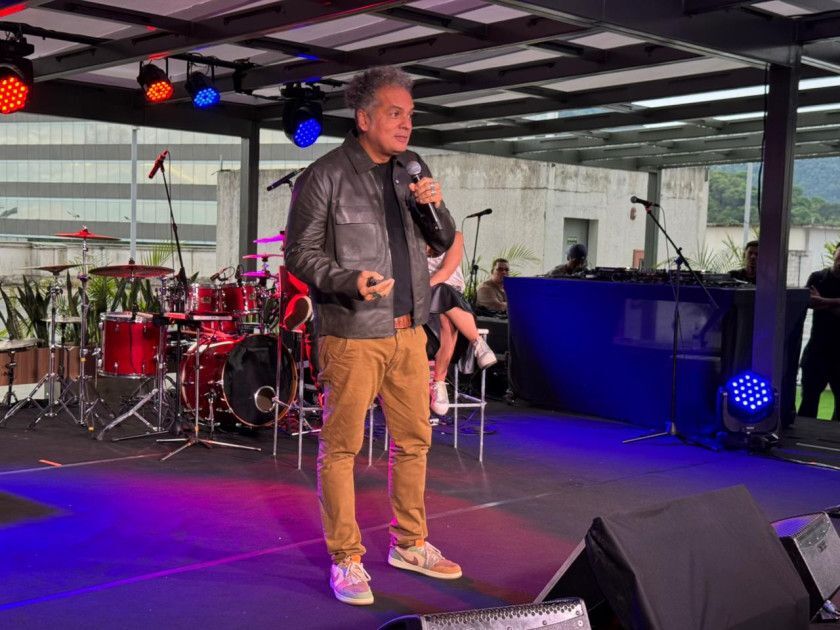 Macaque in the trees