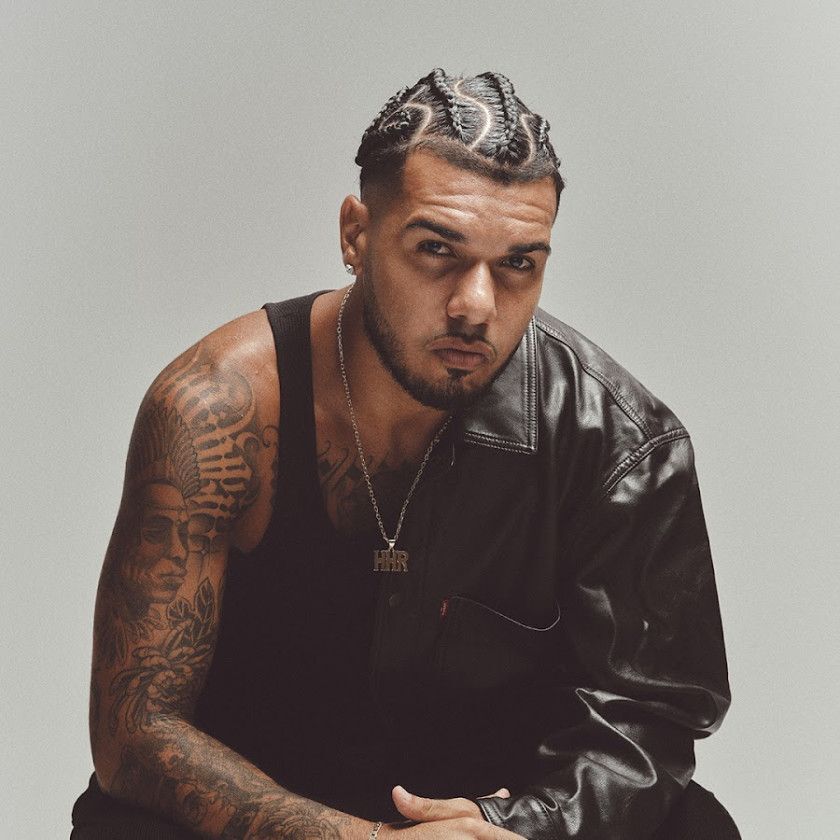 Macaque in the trees