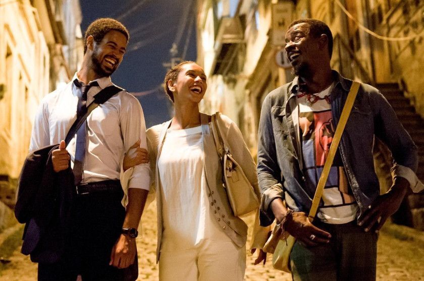 Macaque in the trees