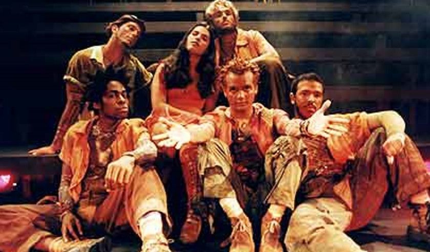 Macaque in the trees