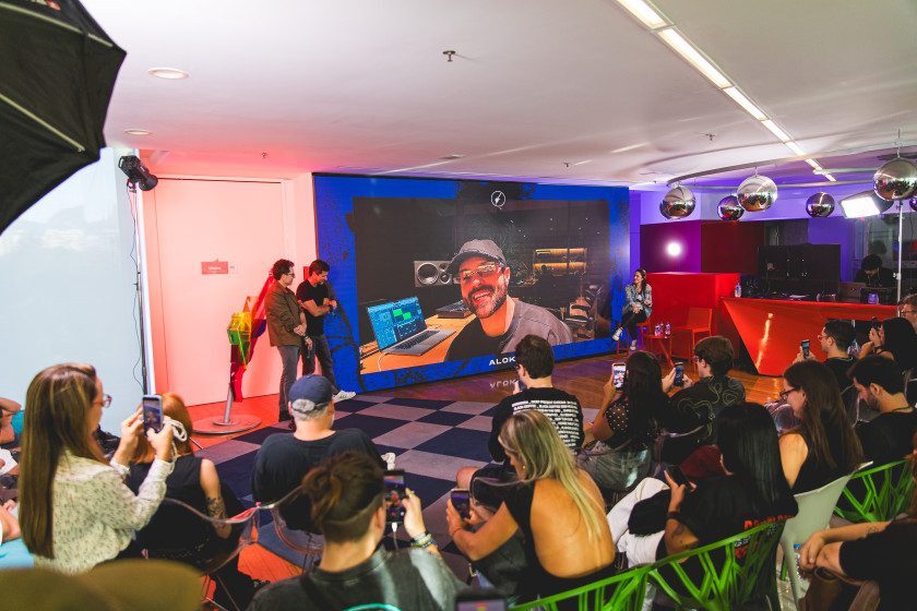 Macaque in the trees