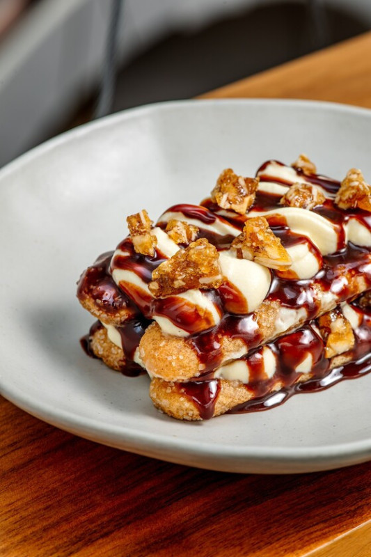 Macaque in the trees