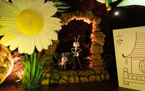 Macaque in the trees