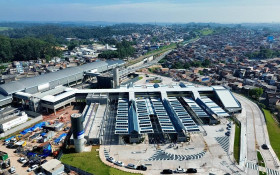 Novo Terminal Varginha integra &ocirc;nibus e trem na Zona Sul