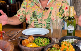 O banquete do santo guerreiro