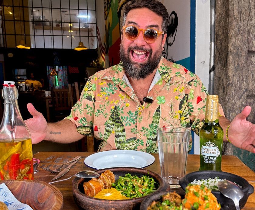 Macaque in the trees