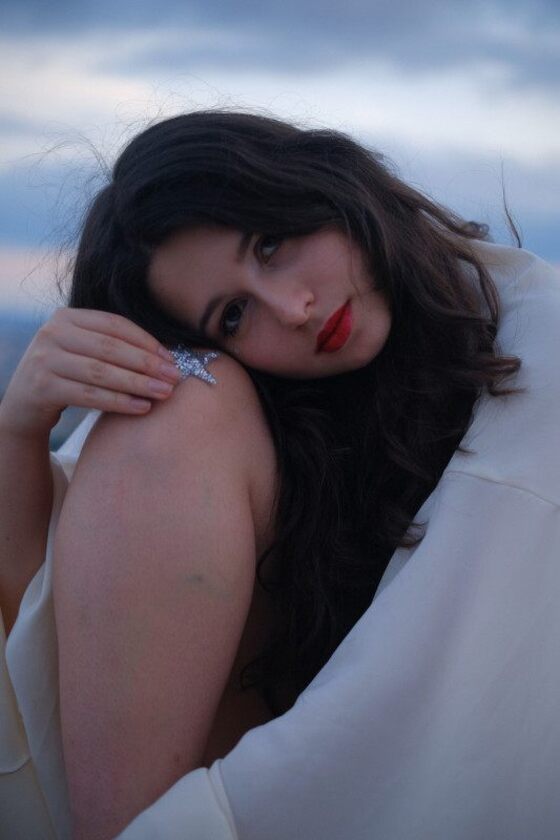 Macaque in the trees