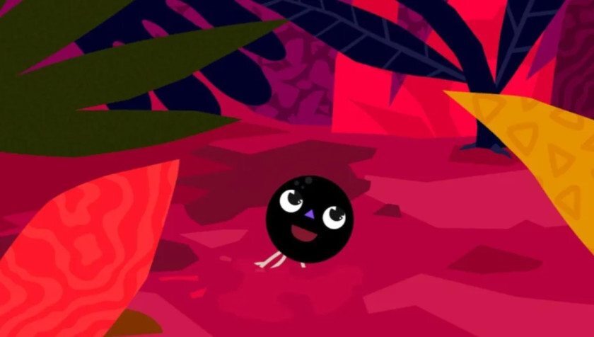 Macaque in the trees