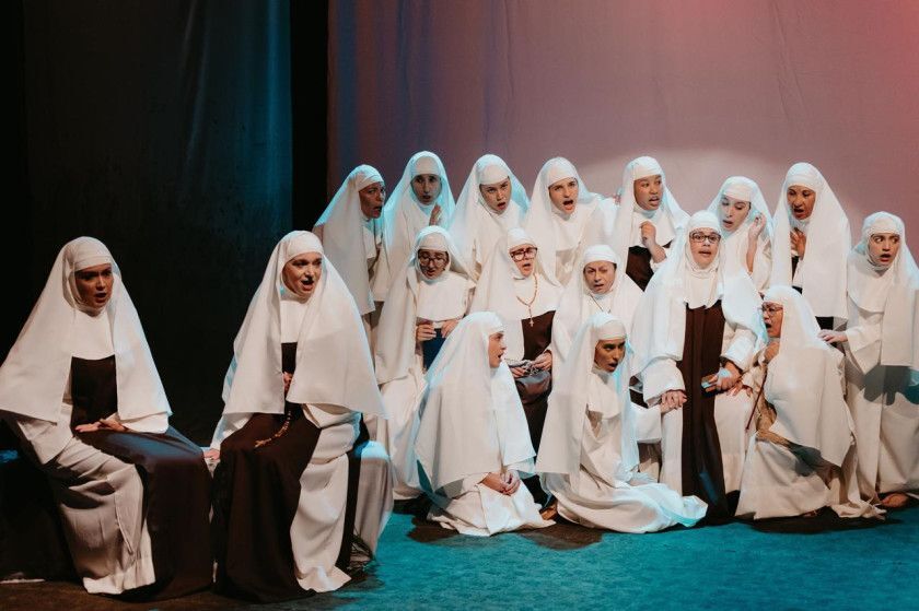 Macaque in the trees