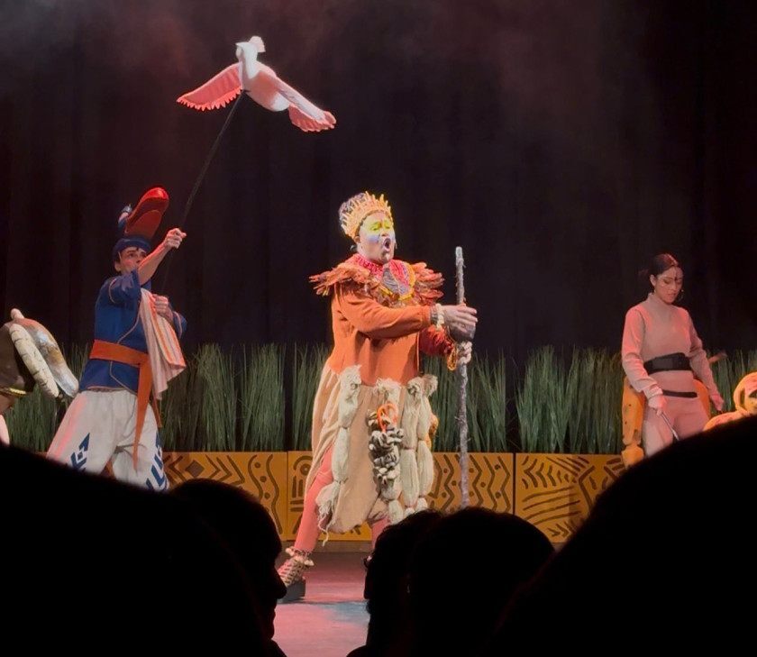 Macaque in the trees