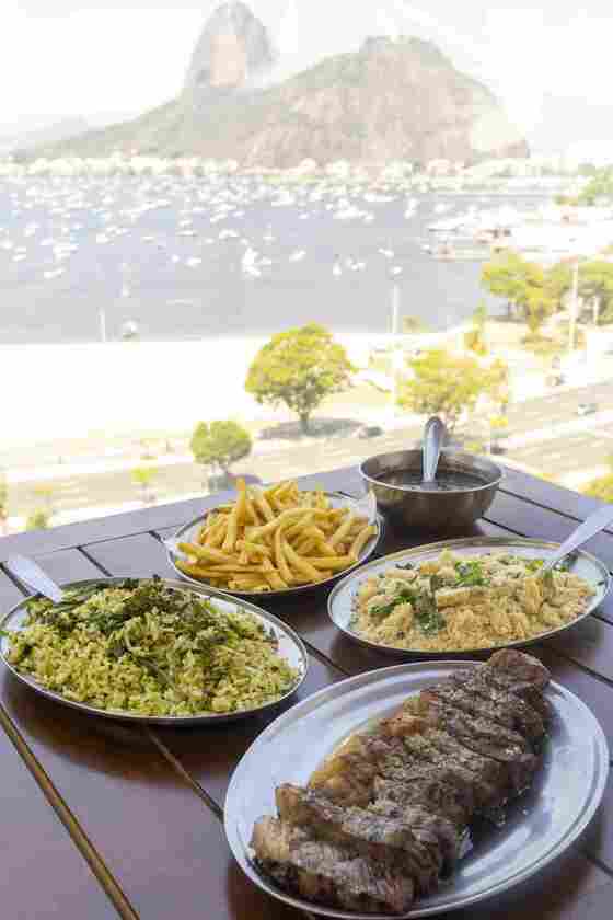 Macaque in the trees