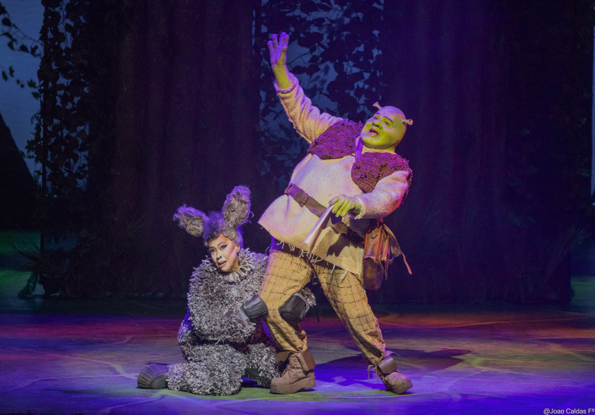 Macaque in the trees