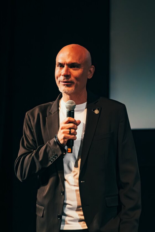 Macaque in the trees