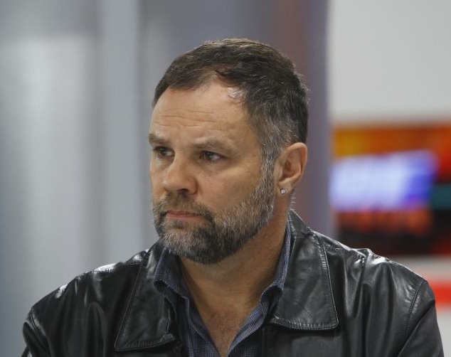 Macaque in the trees