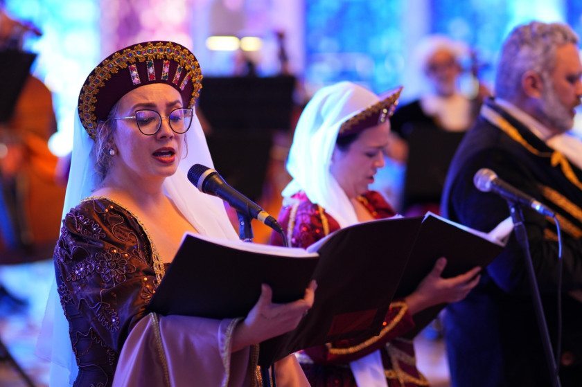 Macaque in the trees