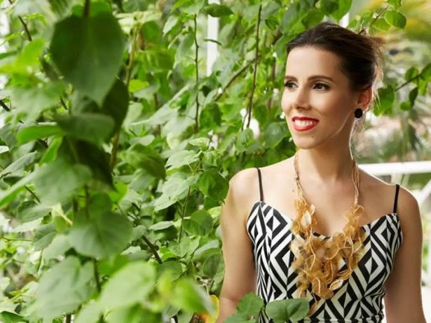 Macaque in the trees