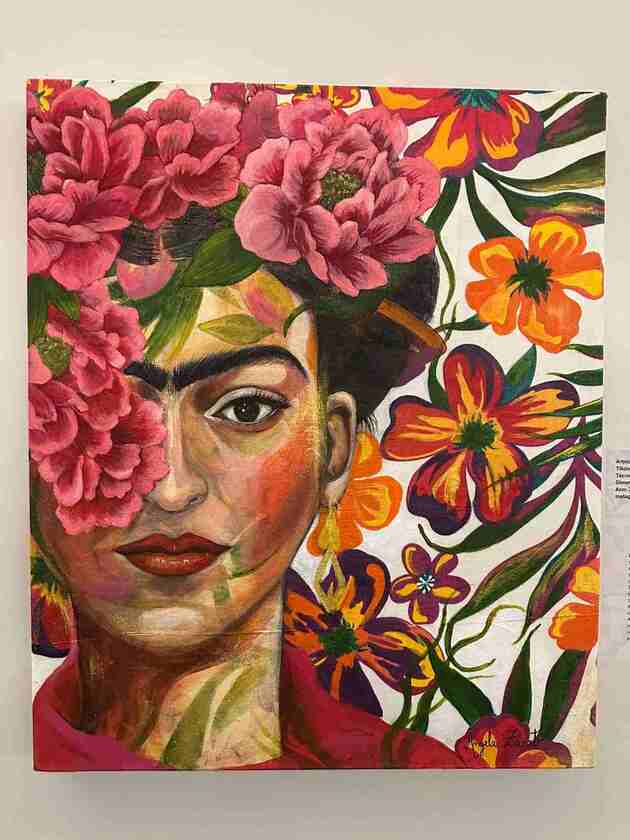 Macaque in the trees