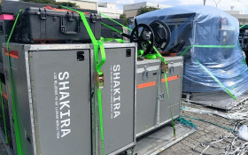 Terminal de Carga de Viracopos exporta 115 toneladas de equipamentos do show de Shakira