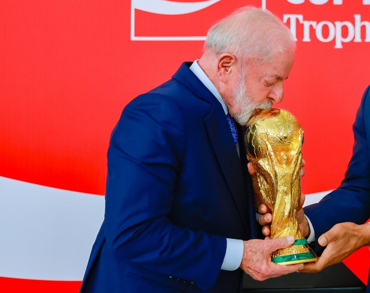 Lula diz a Trump que Brasil vai ganhar a Copa