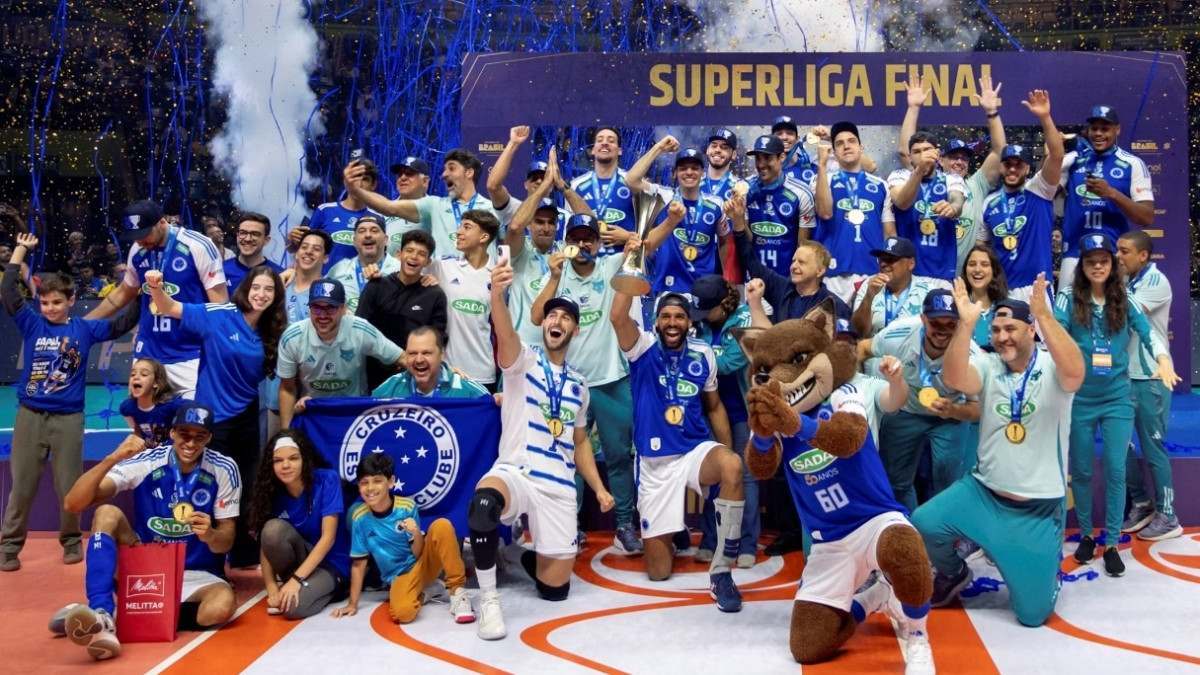 Sada Cruzeiro &eacute; campe&atilde;o da Superliga 2026