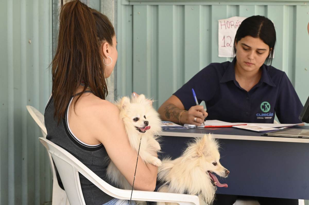 Consultório Veterinário Móvel: a unidade 2 fica até quinta na Vila Castelo Branco; dia 18 estará no Conjunto Habitacional Vida Nova; unidade 1 está na região do Campo Grande