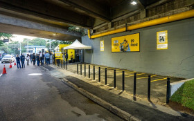Prefeitura e 99 apresentam fiscaliza&ccedil;&atilde;o de motociclistas