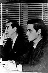 Rubem Medina e Juscelino Kubitschek