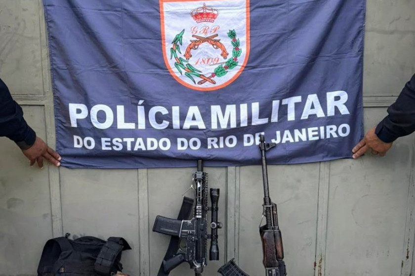 PM apreende fuzis no Chapad&atilde;o