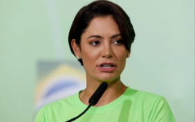 Michelle Bolsonaro aciona STF contra Janones por falas sobre Caso Master