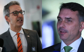 Zema faz aceno a Fl&aacute;vio Bolsonaro ap&oacute;s cobran&ccedil;a de aliados