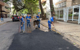 Projeto implementa frente de servi&ccedil;os urbanos em Ipanema