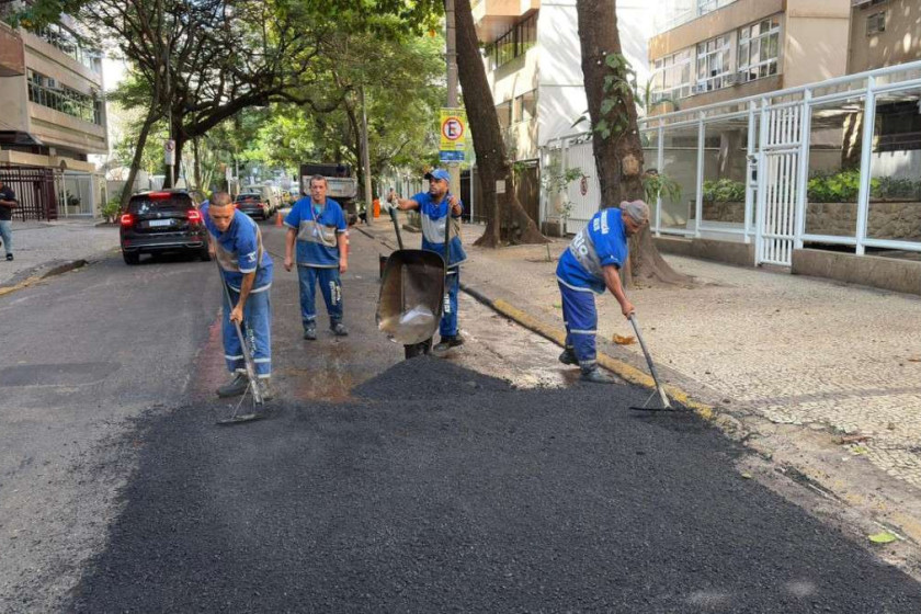Projeto implementa frente de servi&ccedil;os urbanos em Ipanema