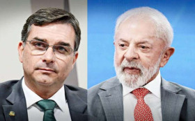Fl&aacute;vio Bolsonaro dispara contra Lula ap&oacute;s decis&atilde;o dos EUA sobre CV e PCC