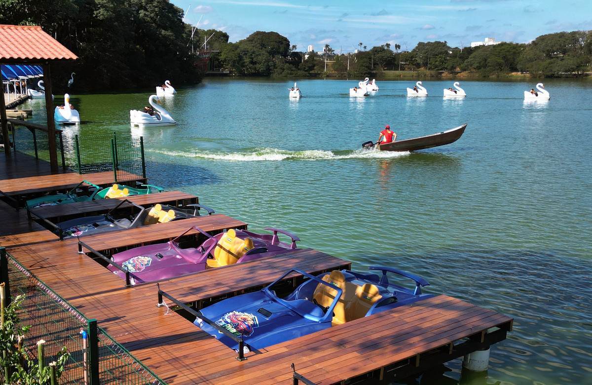 Lagoa do Taquaral ter&aacute; nova atra&ccedil;&atilde;o com carrinhos flutuantes a partir deste s&aacute;bado, 30 de maio
