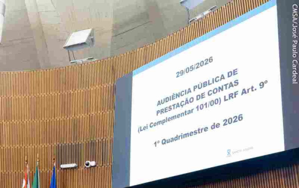 Apresentado o or&ccedil;amento de Santo Andr&eacute; no quadrimestre