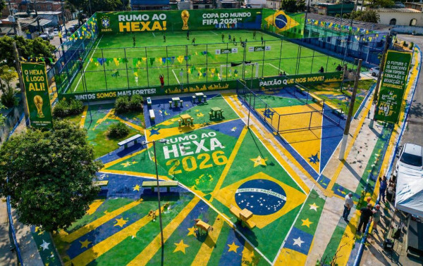 Concurso de melhor decora&ccedil;&atilde;o de rua para a Copa do Mundo