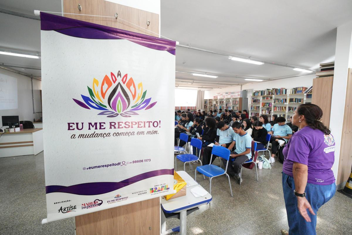DF: palestra aborda autorespeito e preven&ccedil;&atilde;o &agrave; viol&ecirc;ncia contra mulheres