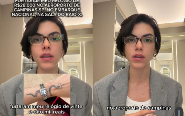Pol&iacute;cia descarta furto de rel&oacute;gio de R$ 28 mil em Viracopos ap&oacute;s an&aacute;lise de imagens
